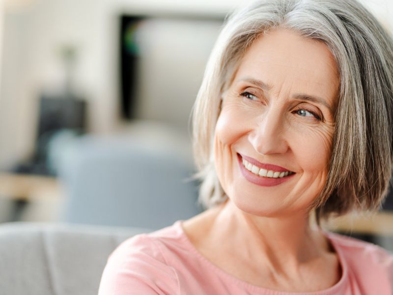 Adult dental plan information in the renovated waiting area